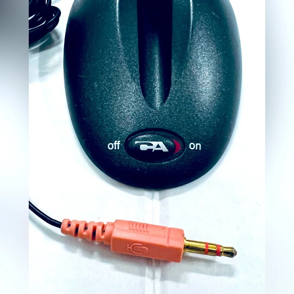 PC Desktop Classic Folding Microphone. Tested and Working.